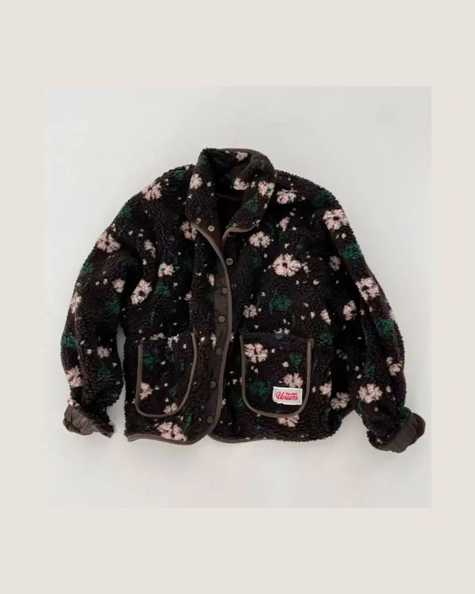 フラワー おまけ付き 起毛 アウター レディース オーバーサイズ
