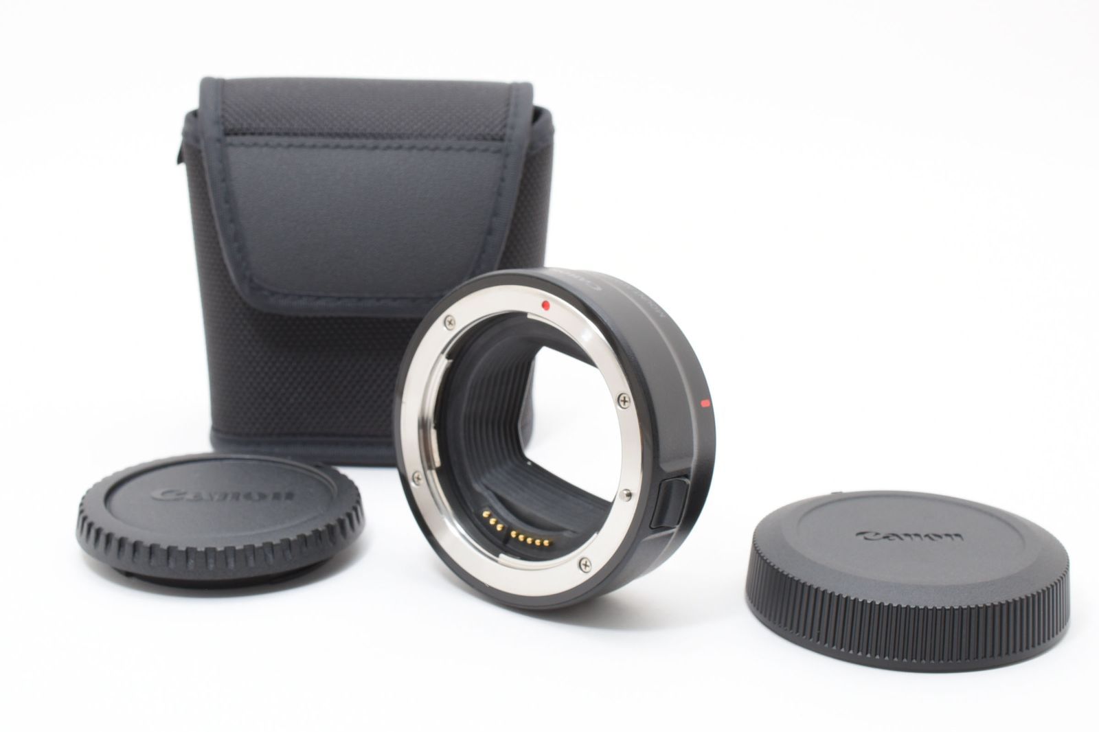 級 キヤノン Canon マウントアダプター EF EOS R ケース レンズキャップ付き