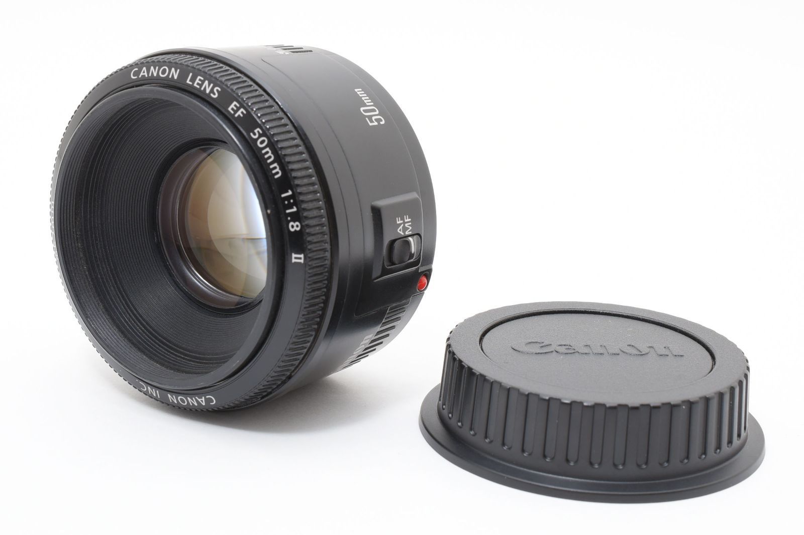 ☆光学極上☆ キヤノン Canon EF 50mm F1.8 II 《レンズキャップ付き