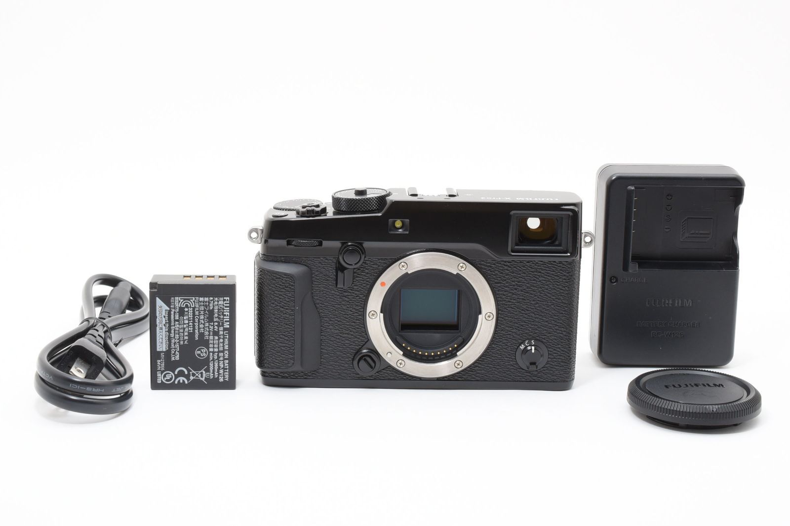 上 フジフイルム X Pro 2 ボディ ショット数23回 バッテリー＆充電器付き