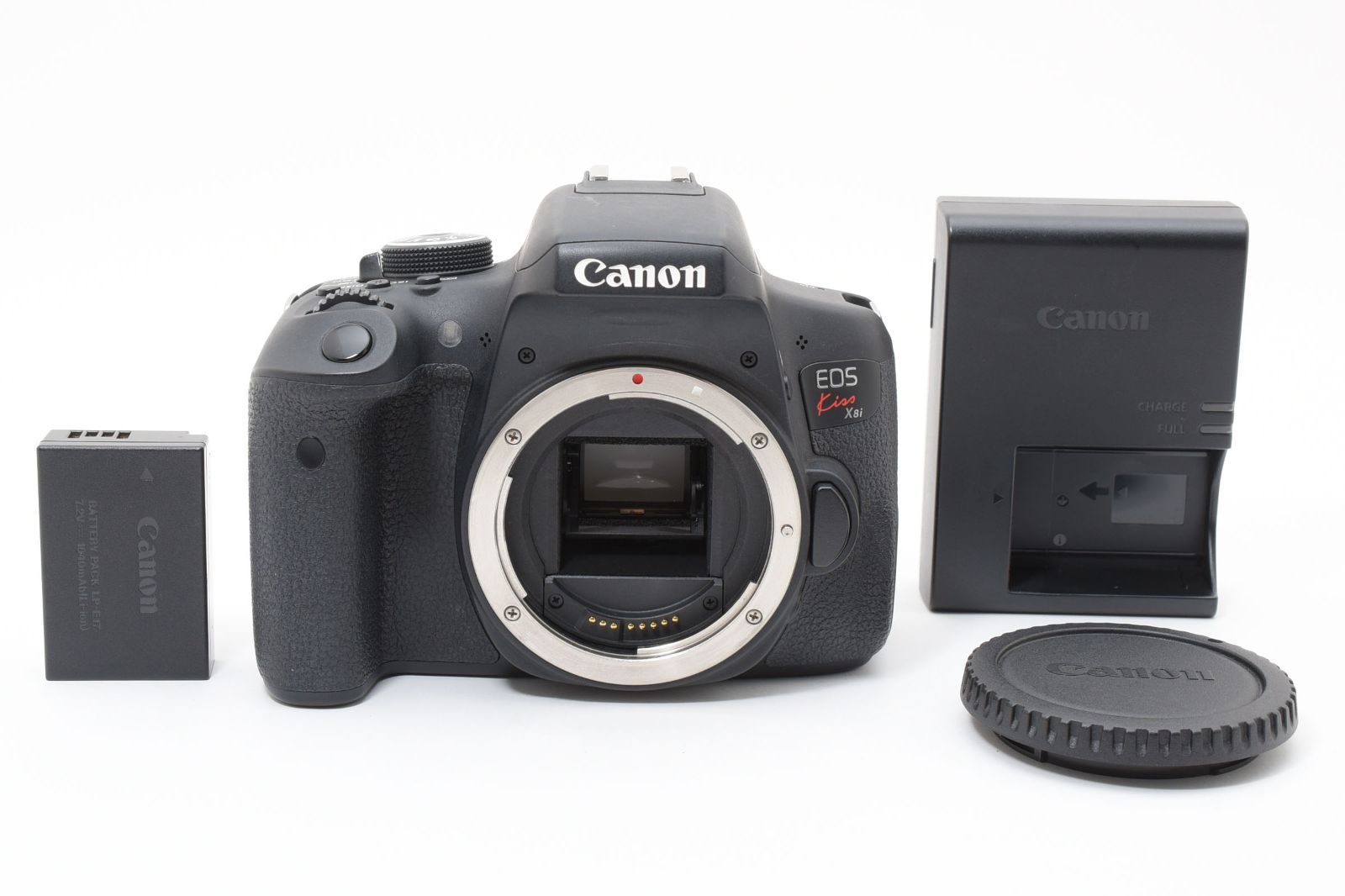 ★光学極上★ キヤノン Canon EOS Kiss X8i ボディ 《ショット数29261回・バッテリー＆充電器付き！》★完動品★ #53P93A511084