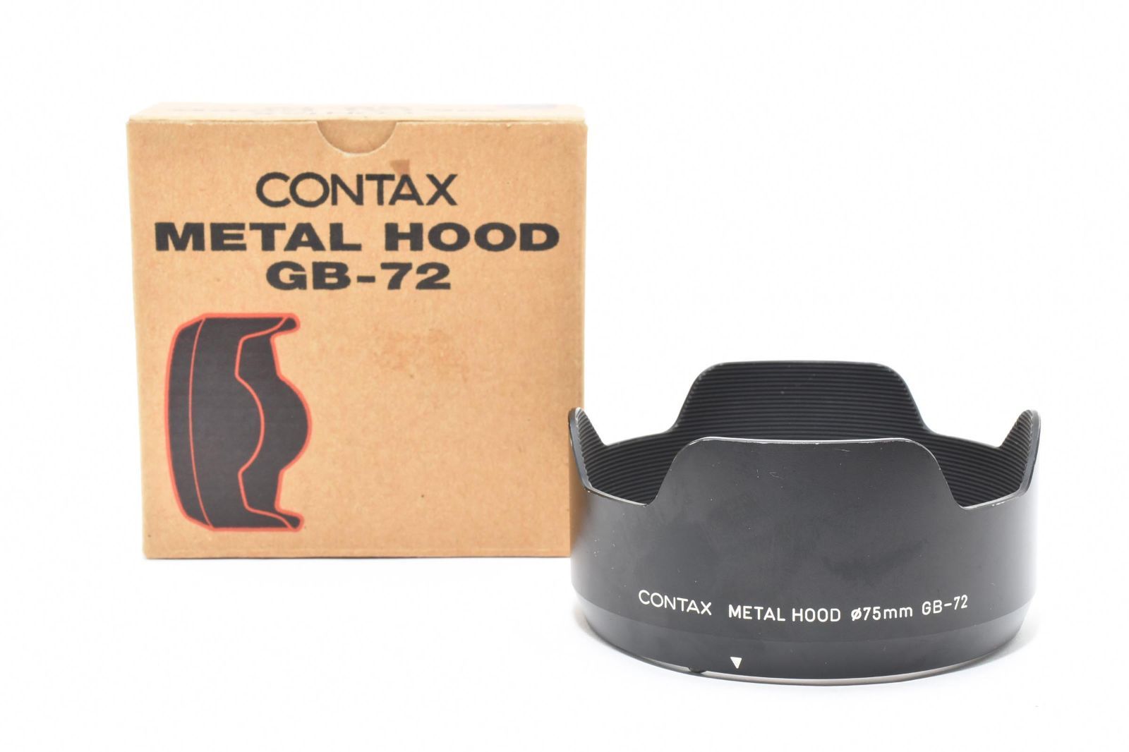 実用品 コンタックス CONTAX メタルフード GB-72 元 き 動作品