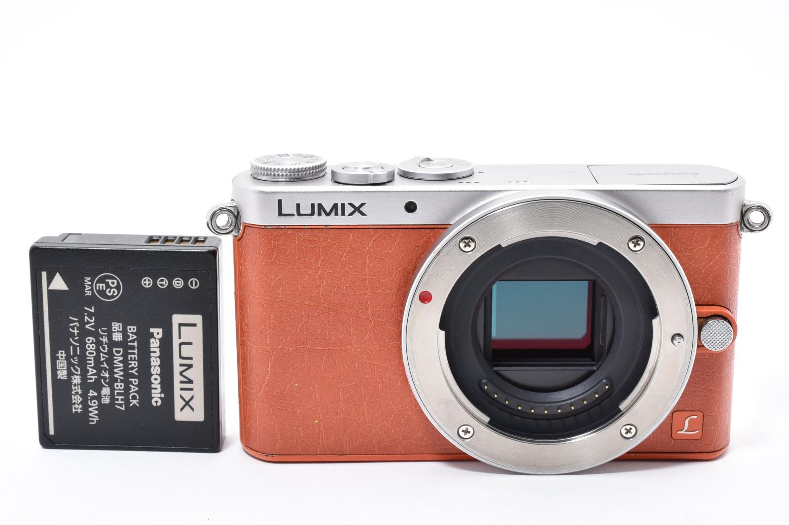 ☆良品☆ パナソニック Panasonic LUMIX GM1 ボディ DMC-GM1 オレンジ