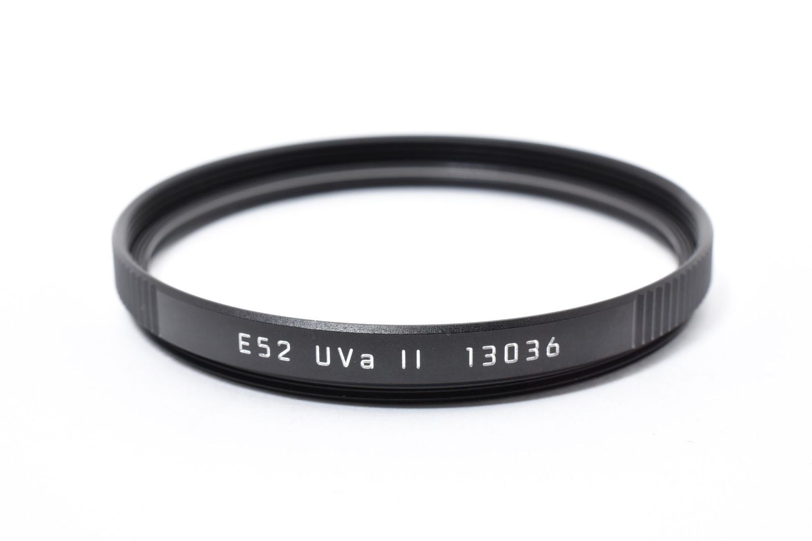 超 上 ライカ Leica レンズフィルター E 52 UVa II 13036 ブラック