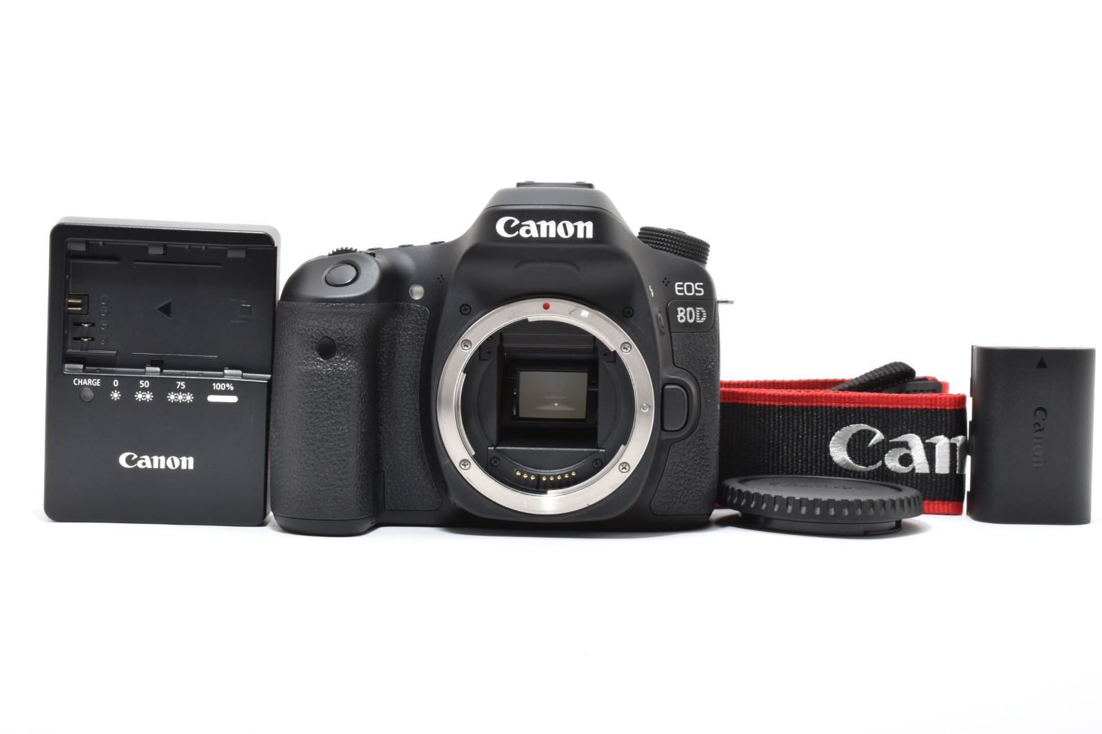 ☆極上☆ キヤノン Canon EOS 80D ボディ 《バッテリー・充電器