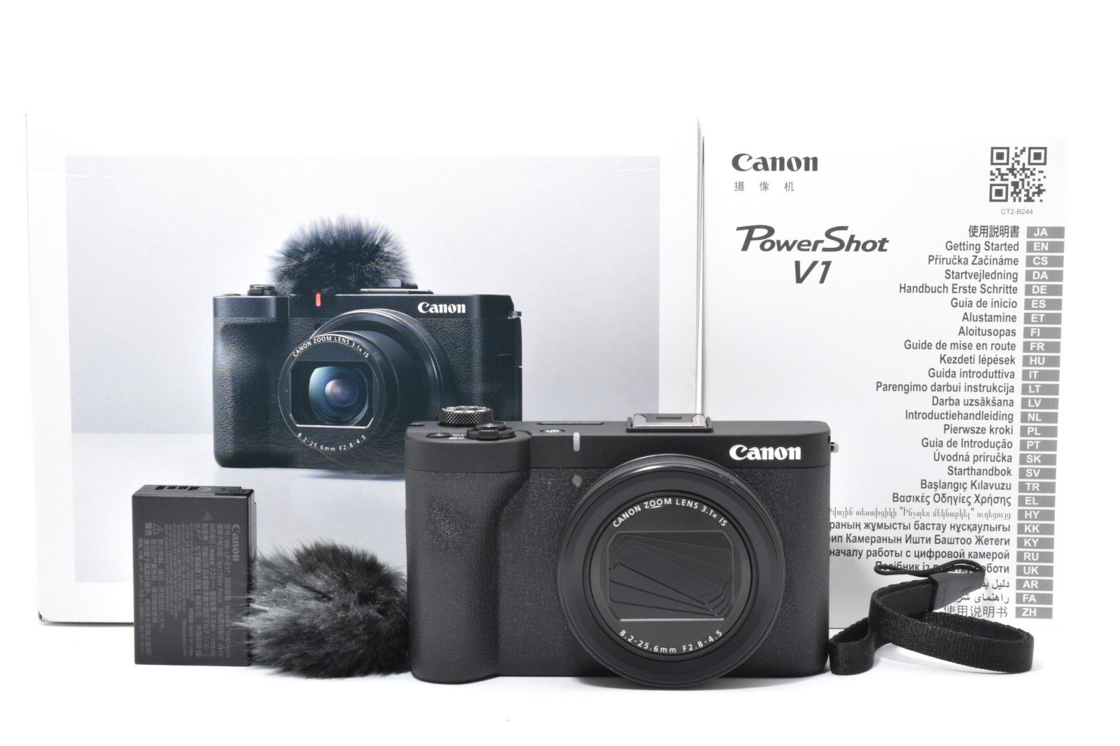 級 キヤノン Canon PowerShot V 1 バッテリー 元 き