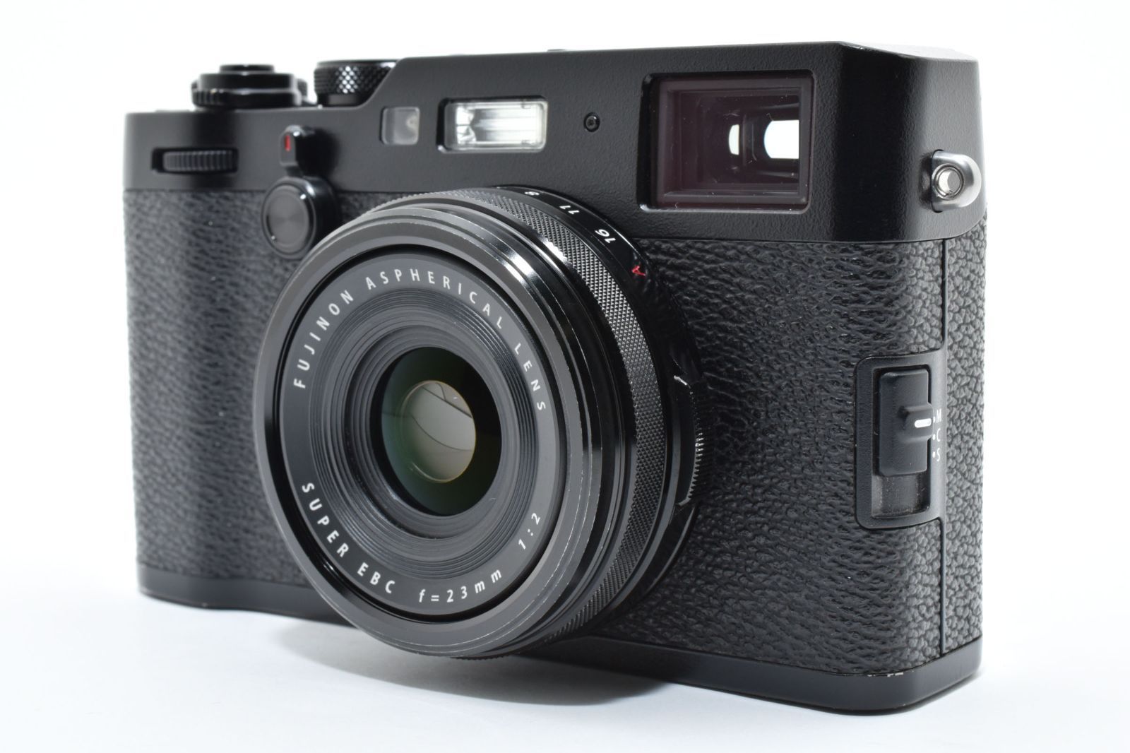 実用品 フジフイルム X 100 F ブラック ショット数5回 一部訳あり 動作品