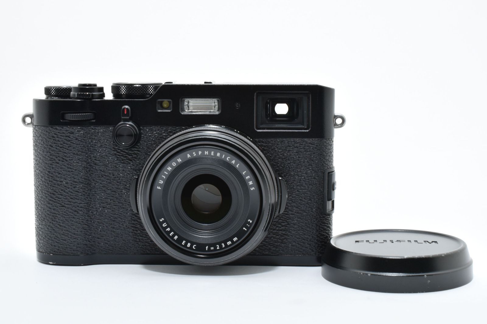 実用品 フジフイルム X 100 F ブラック ショット数5回 一部 動作品