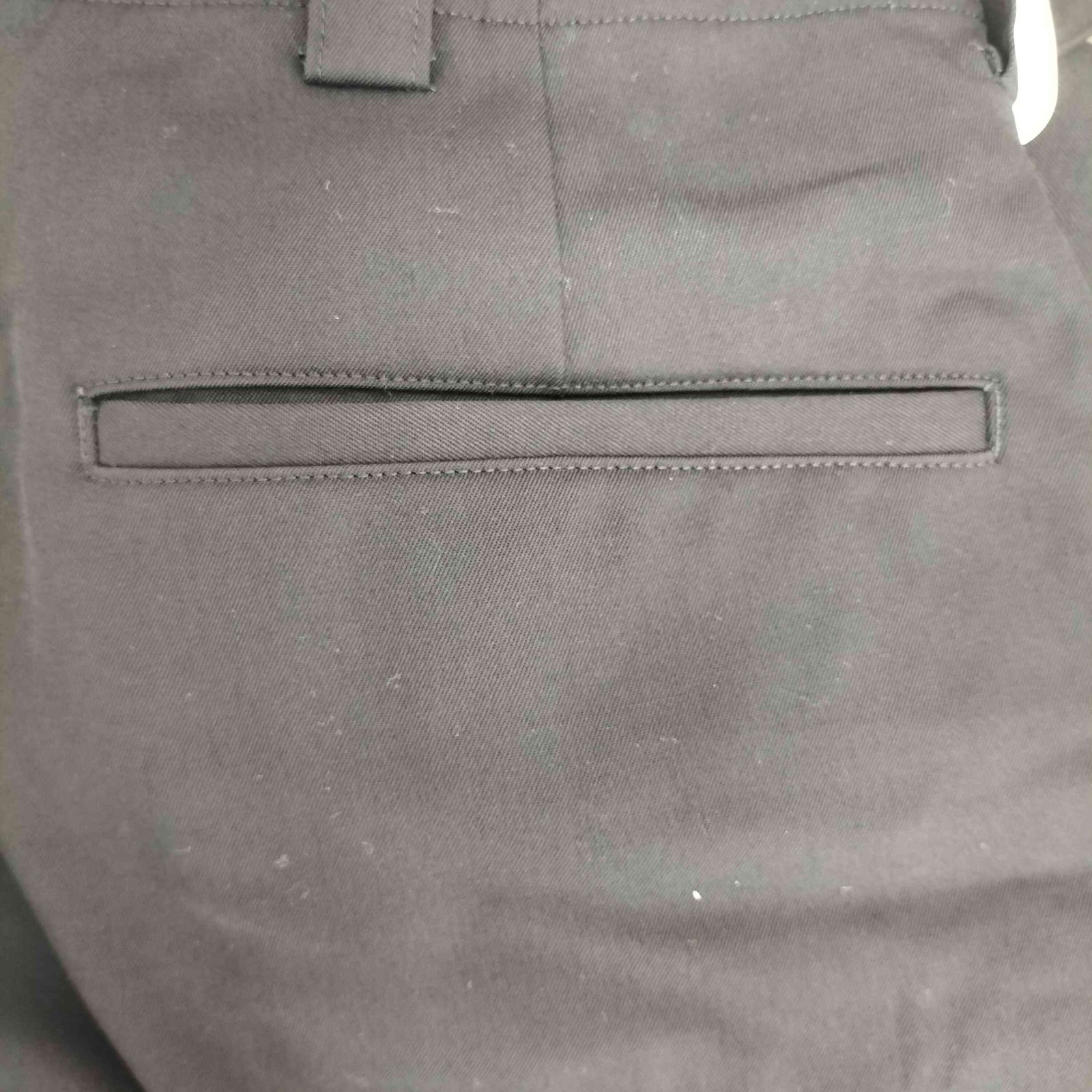 ウジョー Ujoh WOOL GABARDINE PAPER FINISH SUSPENDER PANTS ウール