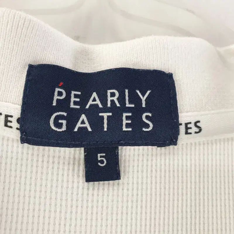 パーリーゲイツ PEARLY GATES メンズ5SIZE 白 ホワイト 半袖 カラーT