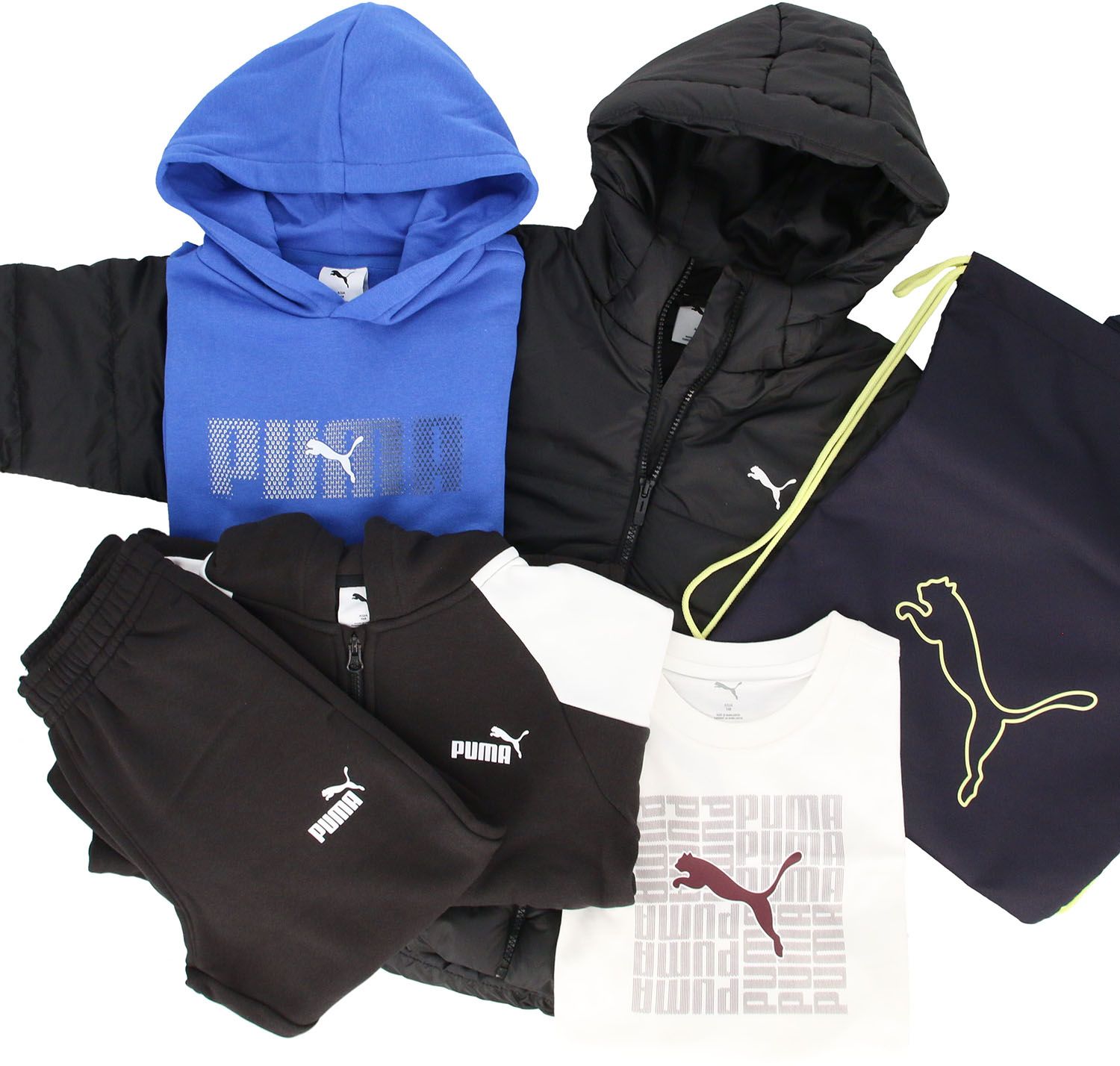 プーマ PUMA 2026 WS KIDS Lucky Bag キッズ ジュニア 子供 ラッキーバッグ 福袋 新年 詰め合わせ ハッピーニューイヤー お正月 初売り お年玉 693728 01 BLACK