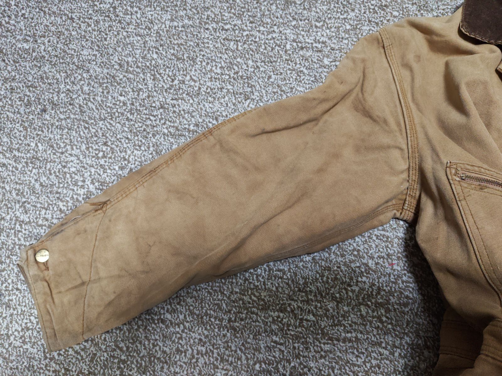 60s-70s USA製 Carhartt（カーハート）ダック地 キルティングライナー