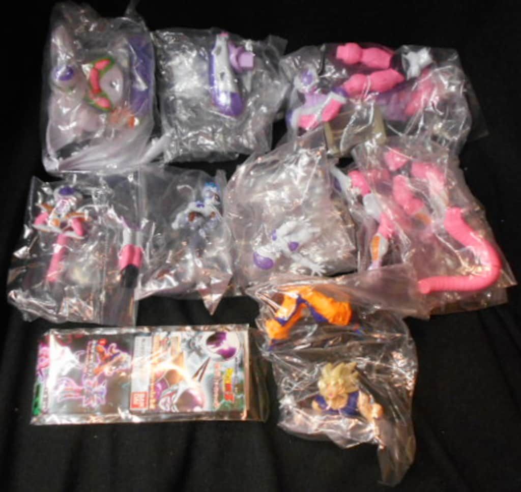 バンダイ DBZ 恐怖の帝王!フリーザ 編 HG 3 全7種セット