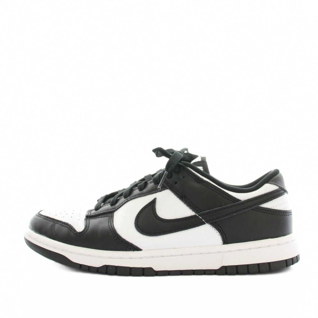 ナイキ NIKE ダンクローレトロ パンダ/ホワイト/ブラック Dunk Low Retro Panda/White/Black スニーカー シューズ レザー US8.5 黒 ブラック 白 ホワイト DD1391-100 /YT
