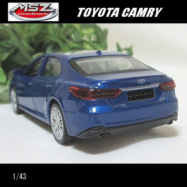 1/43トヨタ/カムリ(ブルー)/MSZ Metal Speed Zone/ダイキャスト
