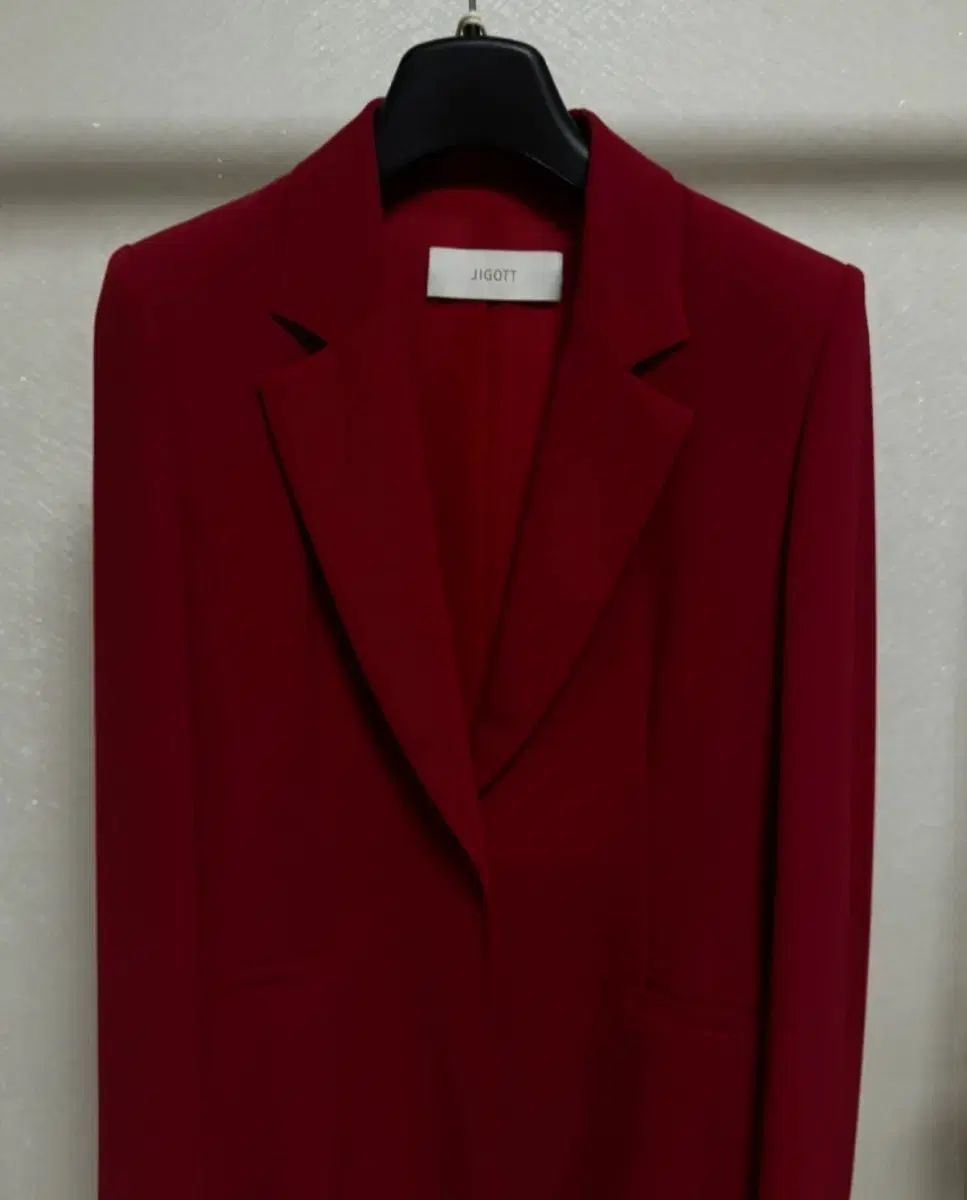 JJ JIGOTT ジェイジェイジゴット レッド ブレーザー ジャケット
