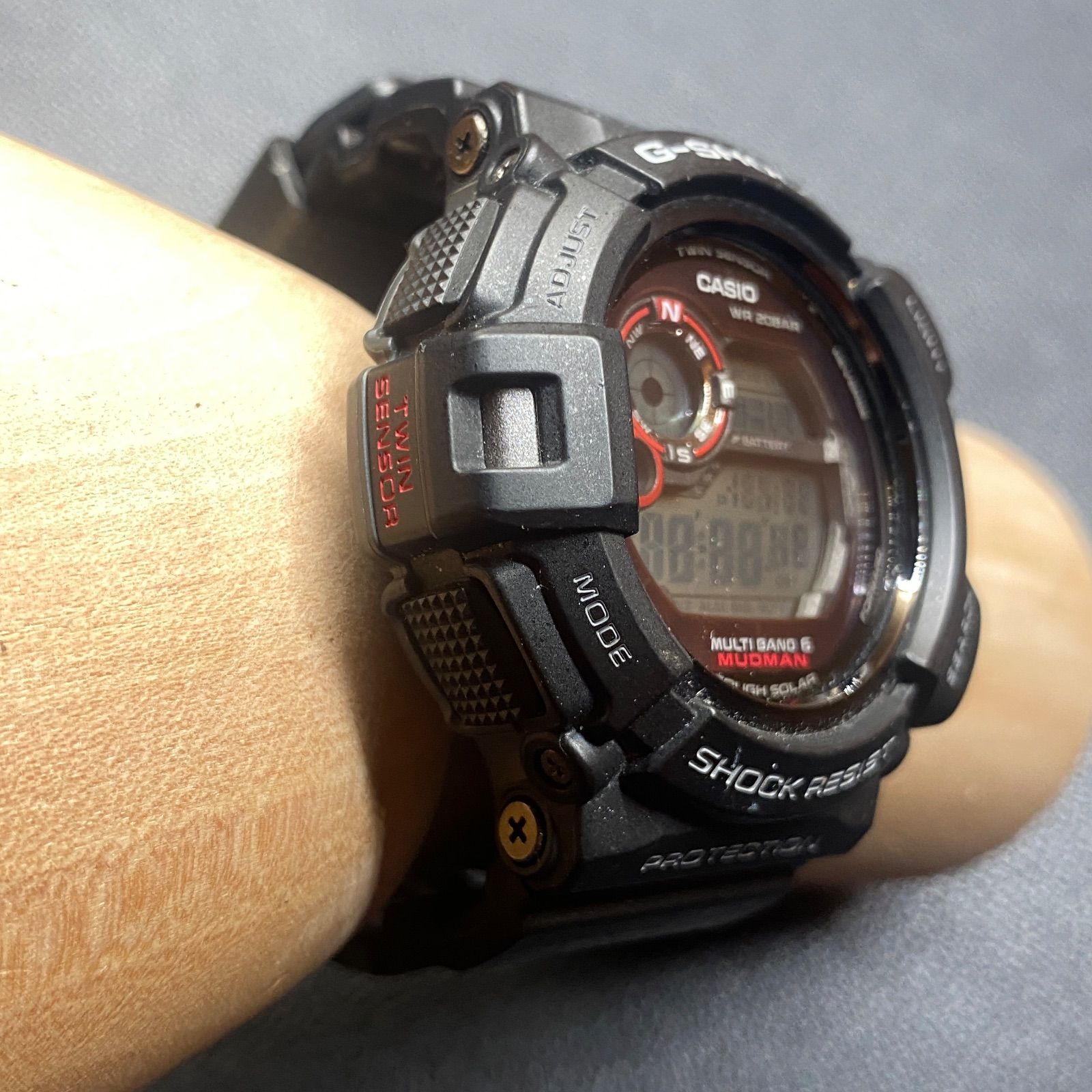 カシオ CASIO G-SHOCK GW-9300 マッドマン MADMAN タフソーラー マルチ
