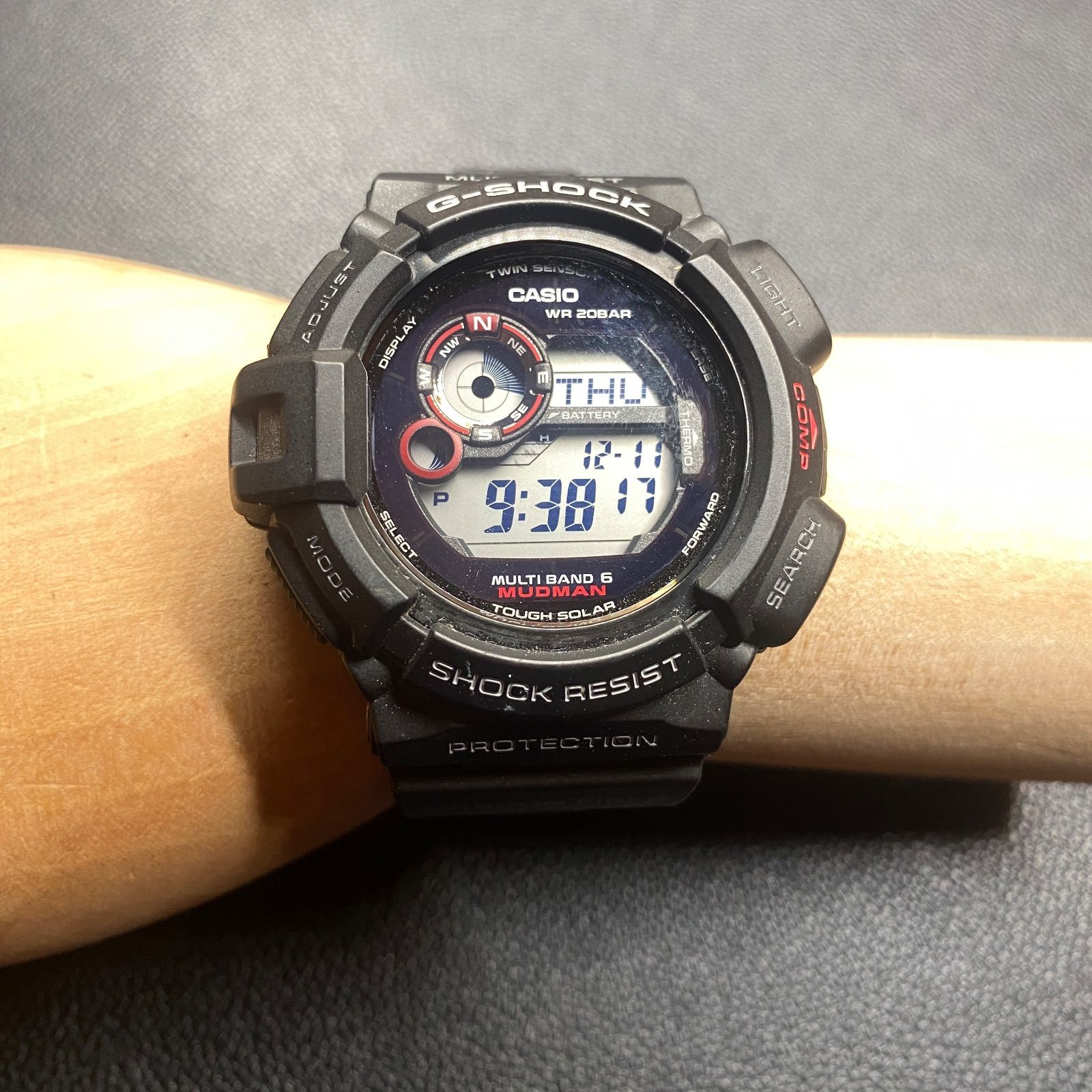 カシオ CASIO G-SHOCK GW-9300 マッドマン MADMAN タフソーラー マルチ