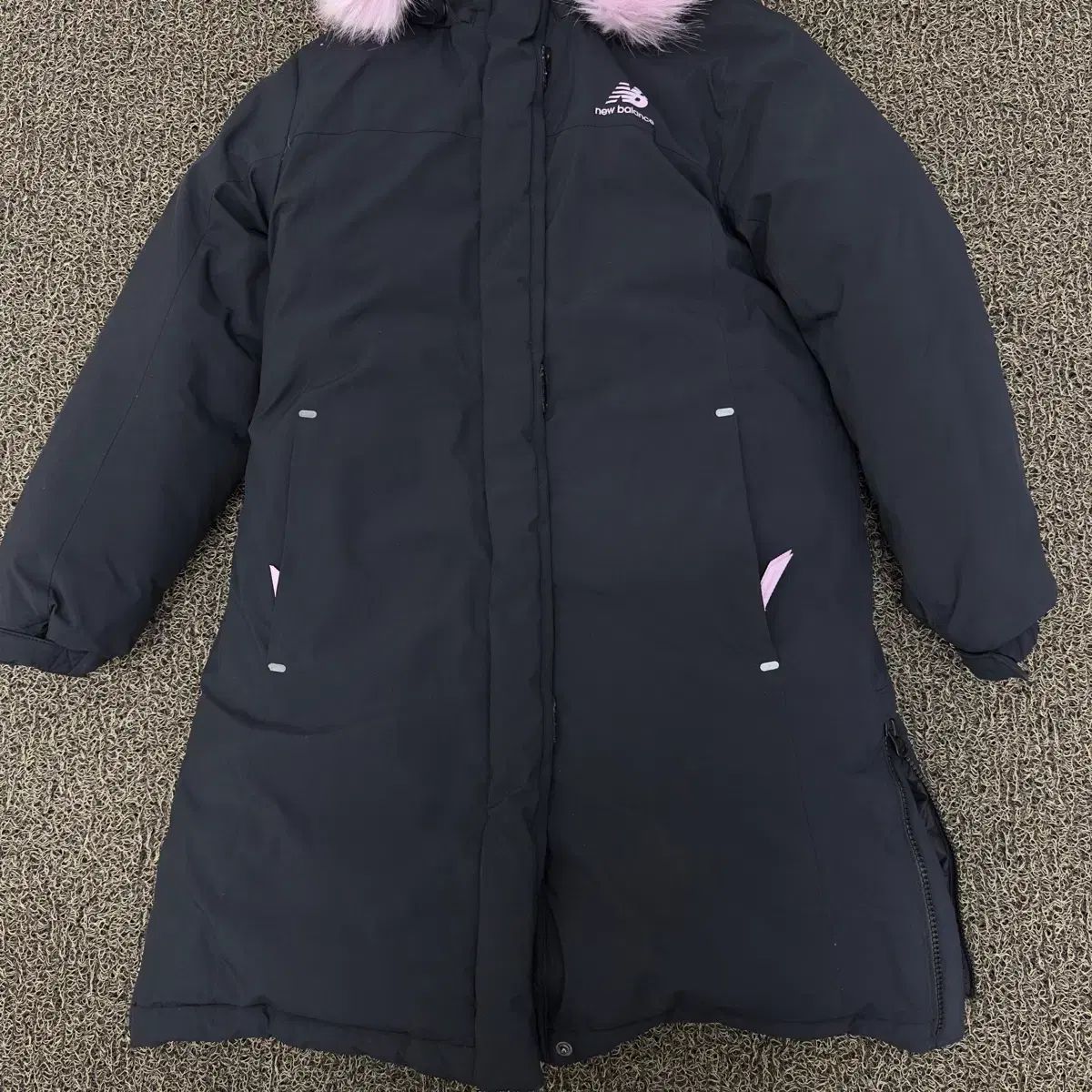 Balance キッズ ダックダウン ロングダウンジャケット ネイビー