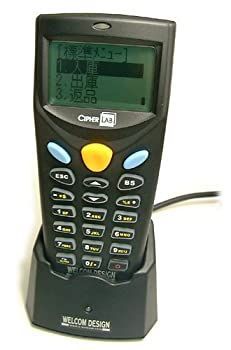 CCDスキャナ一体型ハンディターミナル 2 Mバイトメモリ 通信クレードル付 アプリケーションCD USB 8000 C-02