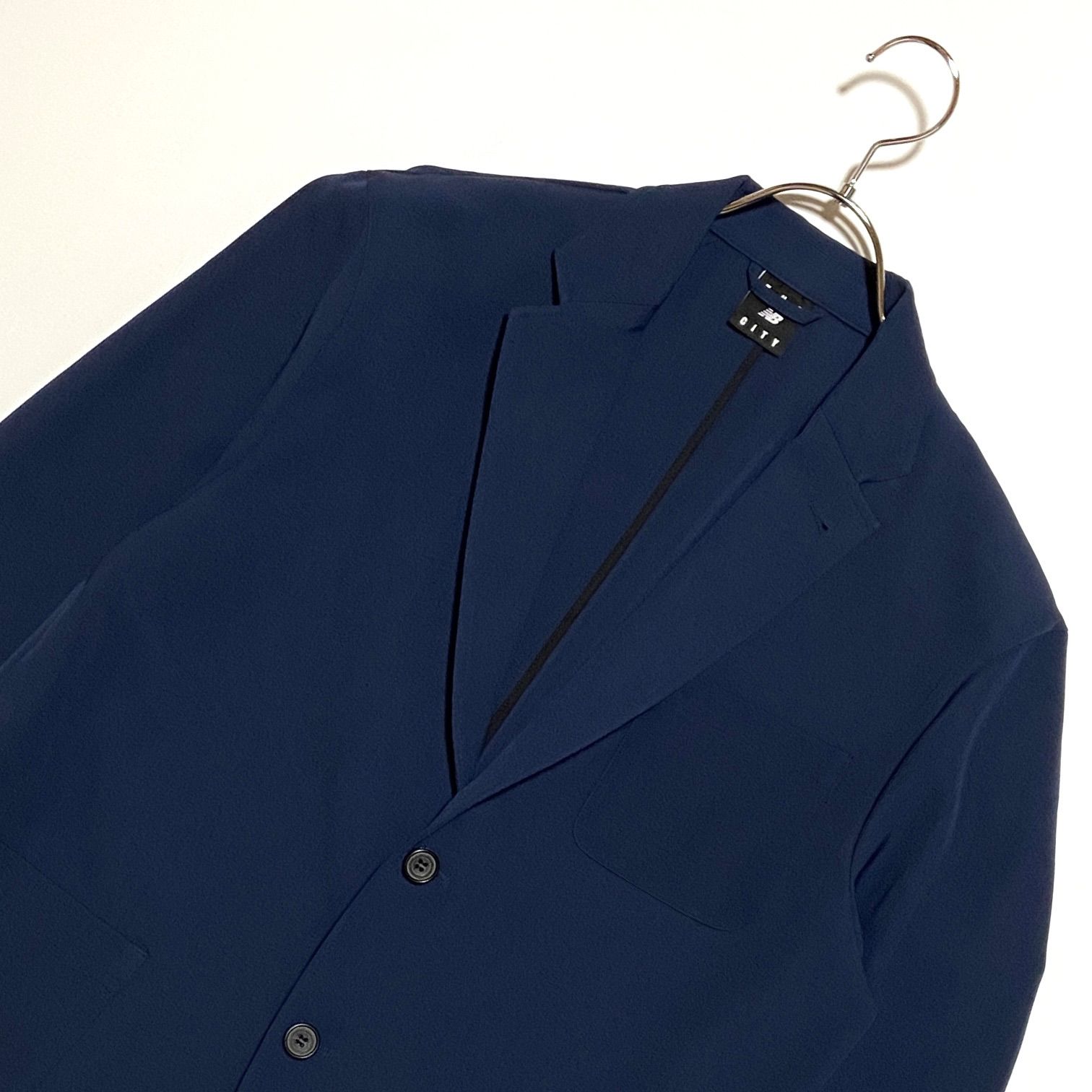 ニューバランス THE CITY テーラージャケット セットアップ M ネイビー New Balance（ニューバランス） テーラードジャケット M ネイビー