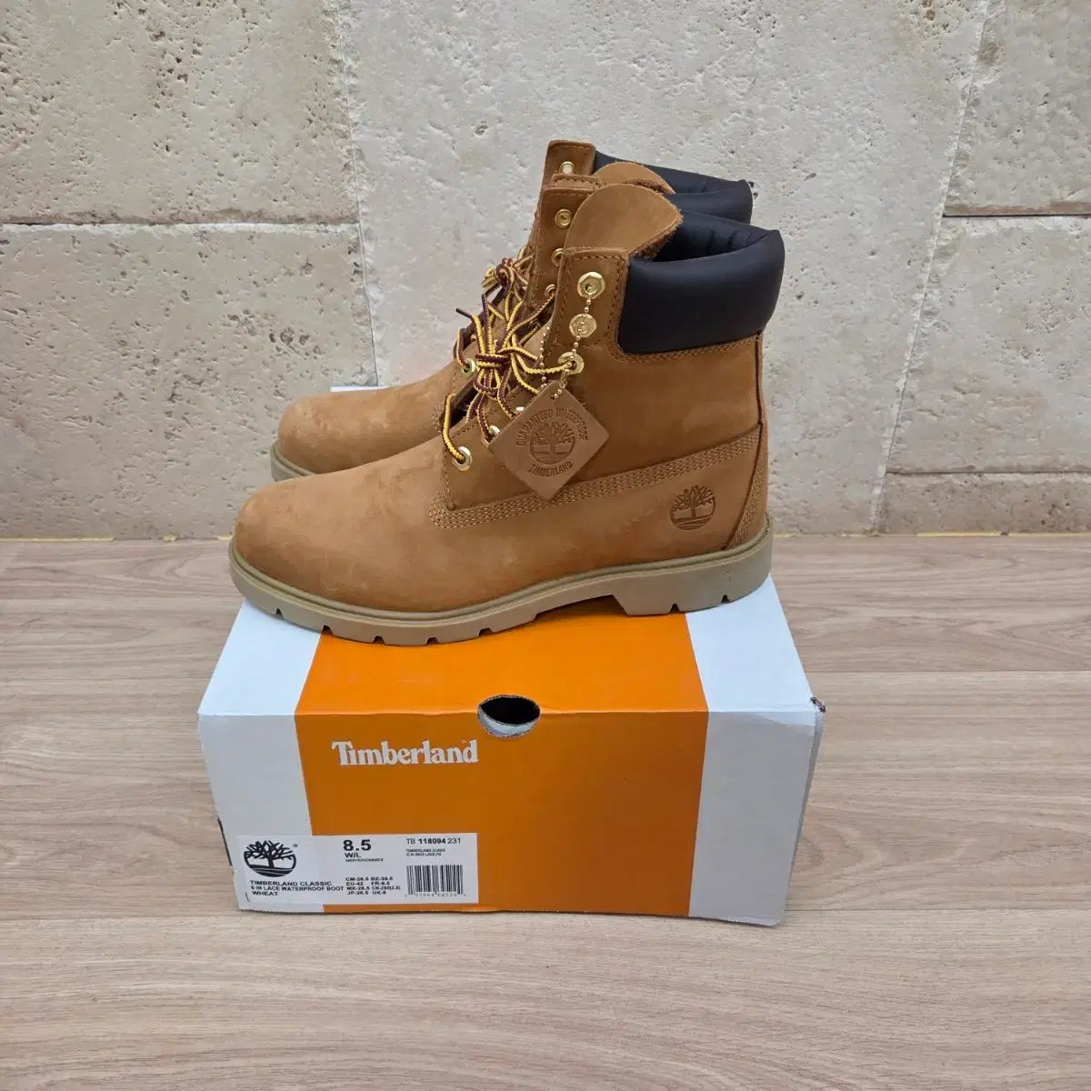 ティンバーランド 6インチ ブーツ Wheat 265 フルセット