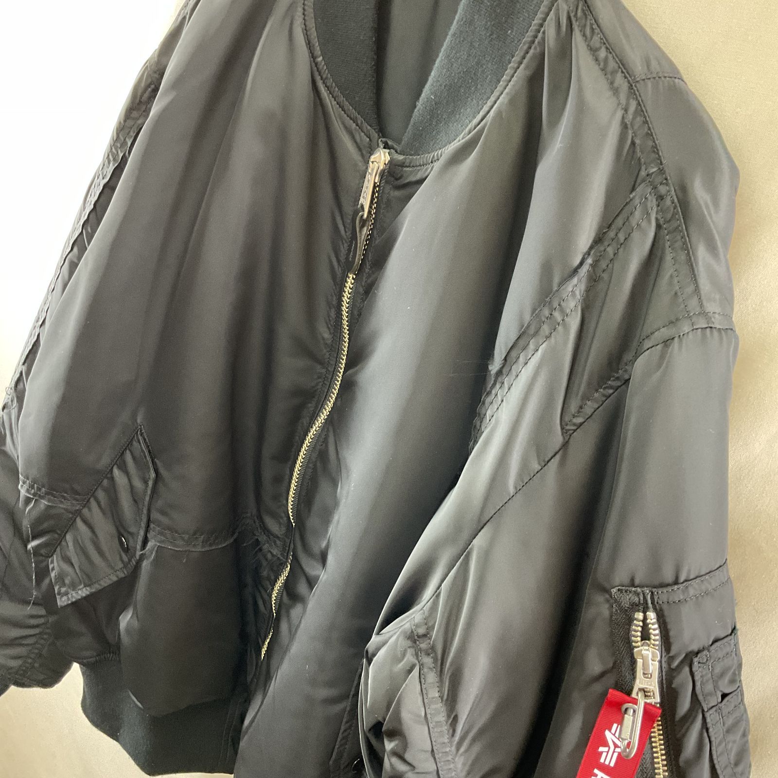 MASTER MIND WORLD × ALPHA INDUSTRIES MA-1 マスターマインド