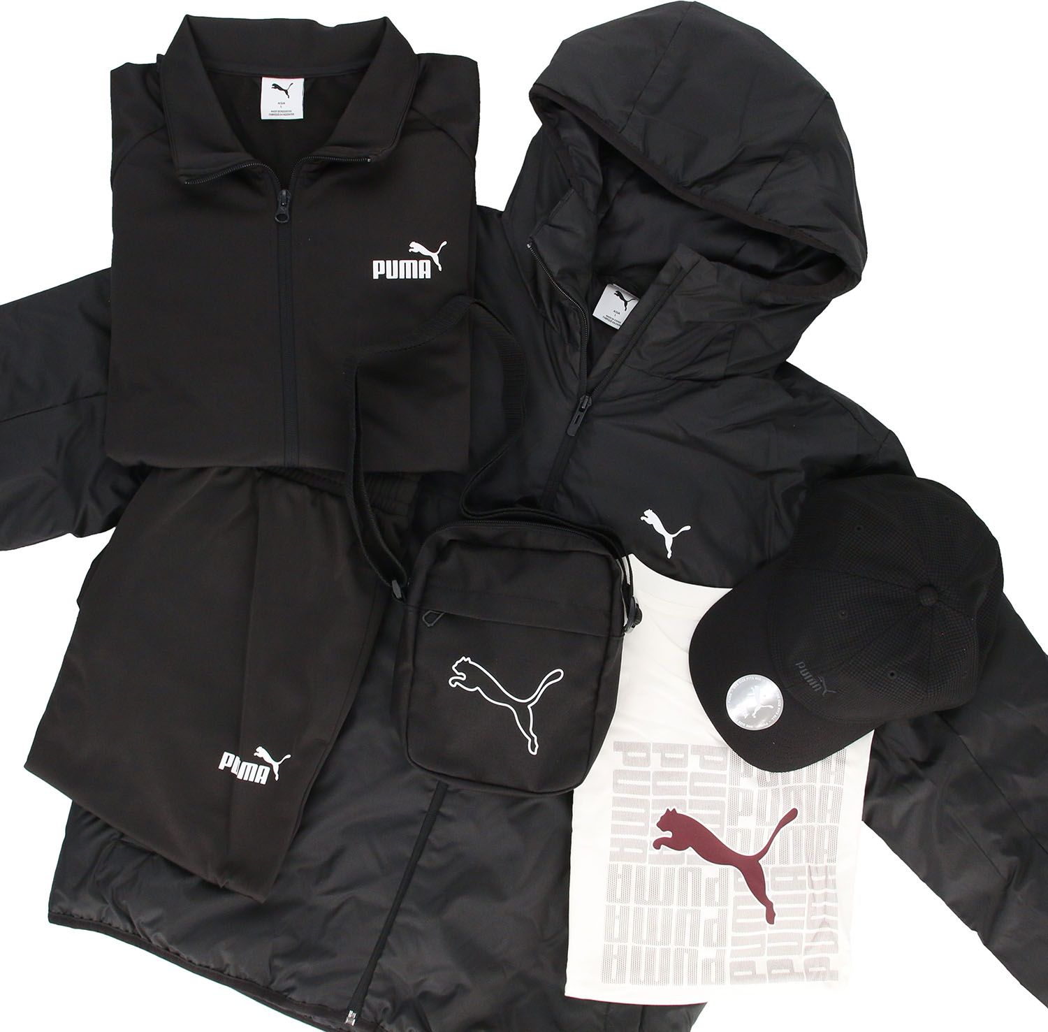 プーマ PUMA 2026 WS MENS Lucky Bag メンズ 男性 ラッキーバッグ 福袋 新年 詰め合わせ ハッピーニューイヤー お正月 初売り お年玉 693726 01 BLACK