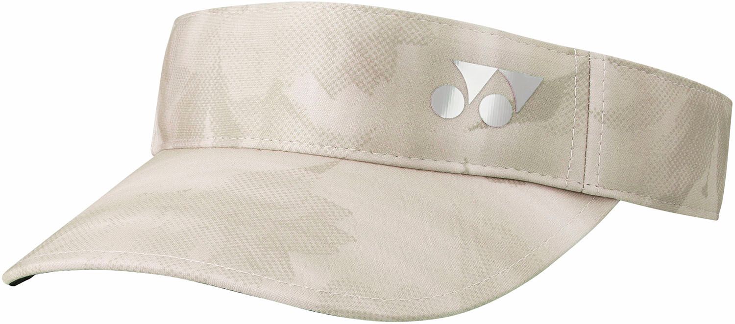 ヨネックス YONEX テニス ウィメンズサンバイザー レディース 帽子 キャップ バイザー 熱中症対策 練習 テニス 屋外 練習 トレーニング ヘッドウェア フロントロゴ UVカット  40119 796 グレージ