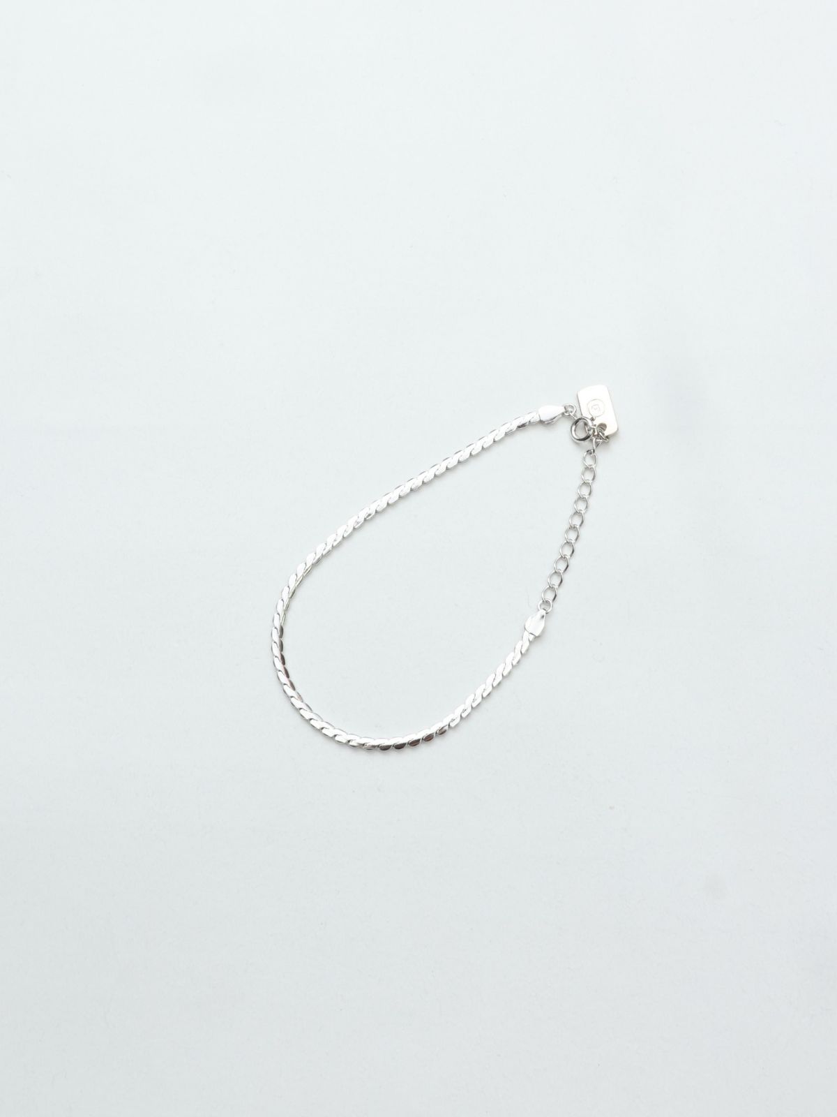 THE OBJECT オブジェクト Narrow Snake Bracelet No TO_PAR_25105 ナロー スネーク ブレスレット シルバー