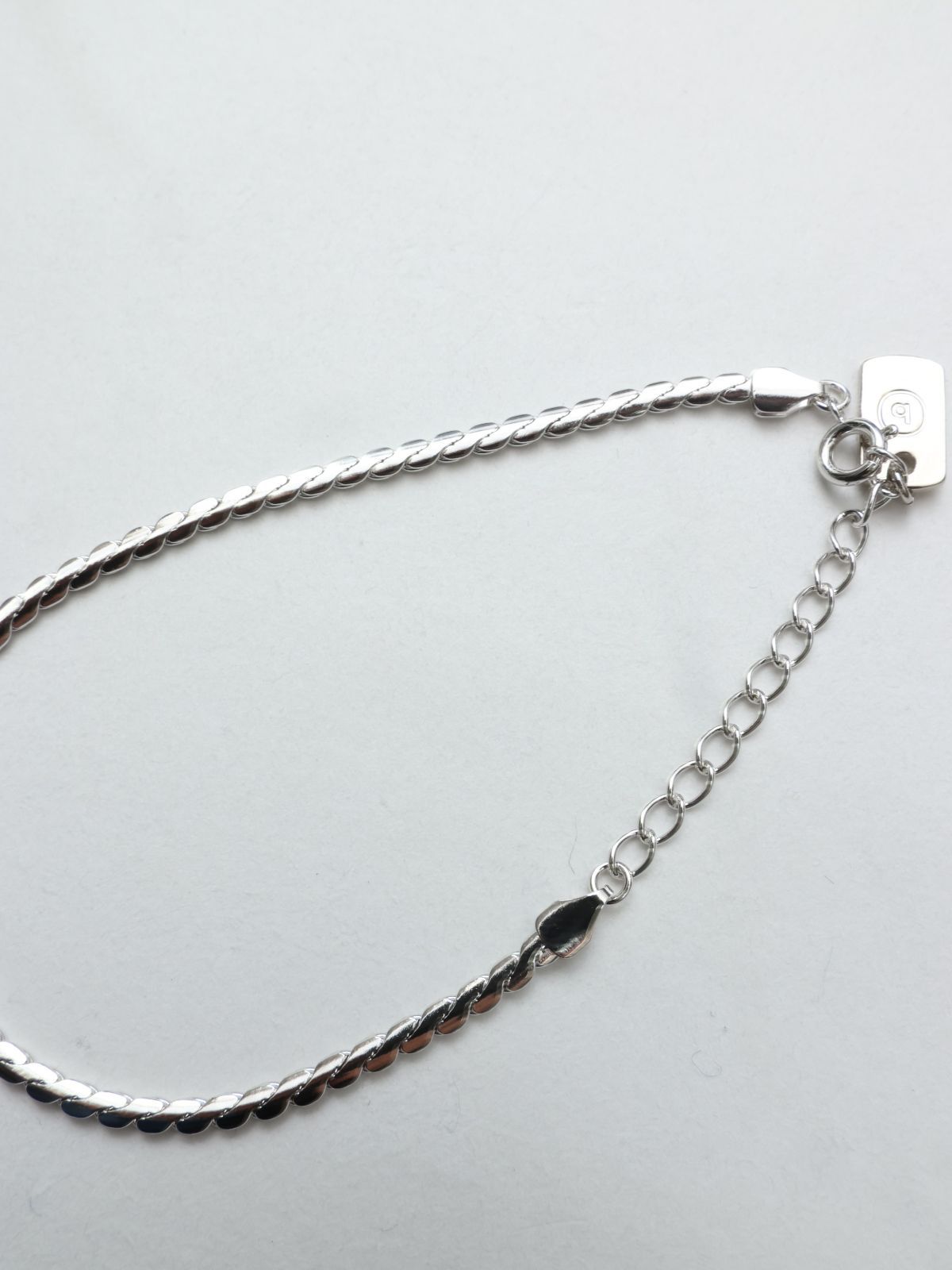  THE OBJECT オブジェクト Narrow Snake Bracelet No TO_PAR_25105 ナロー スネーク ブレスレット シルバー ブレスレット アクセサリー