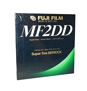 富士フイルム MF2DD ワープロ用 3.5インチ 2DD フロッピーディスク 1枚 アンフォーマット MF2DD