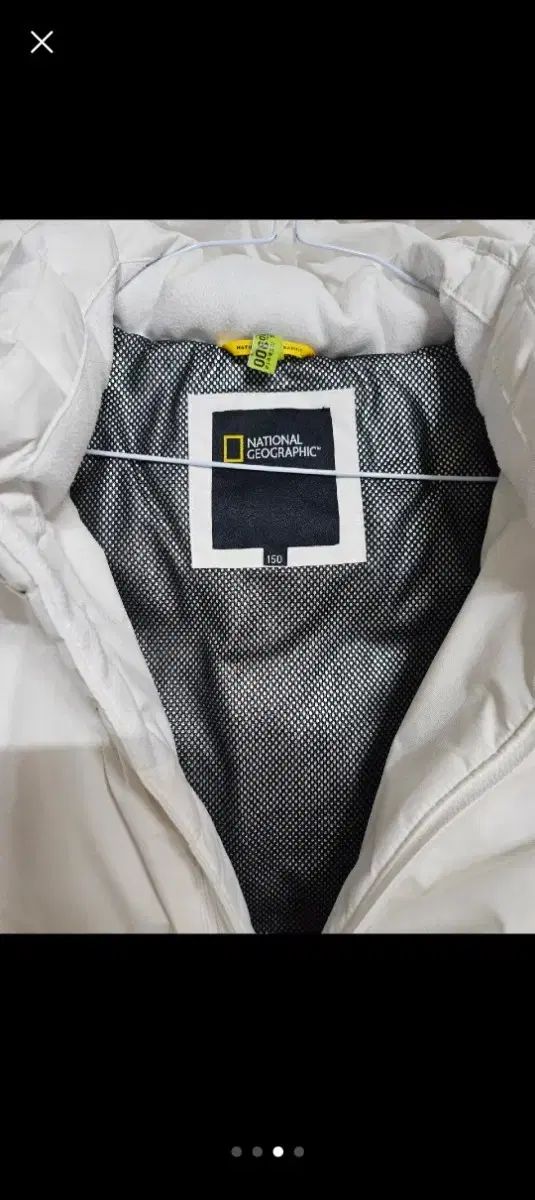  ナショナルジオグラフィックキッズ 白 ロングフィッティング その他 ジャケット ブルゾン