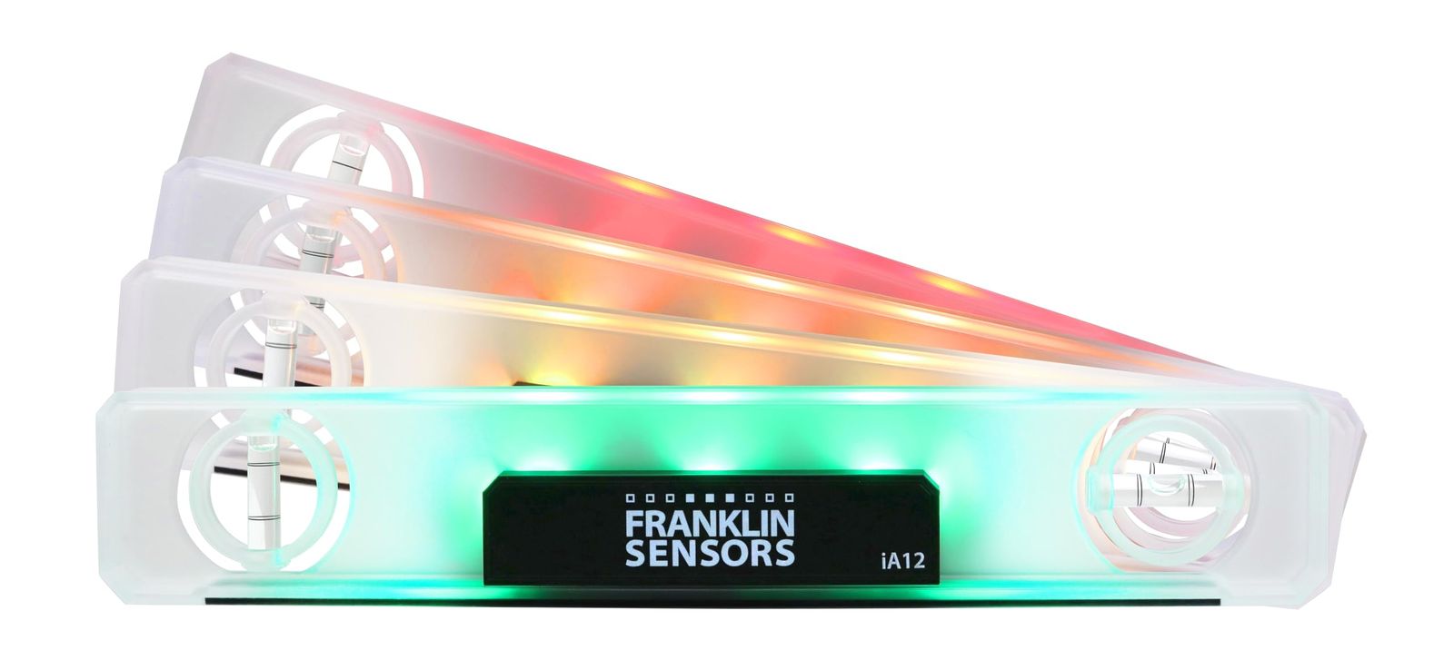 Franklin Sensors ライトレベル/デジタル、電子、12インチ磁気魚雷レベル、垂直および水平レベラーツール バブルバイアル2個付き 米国製