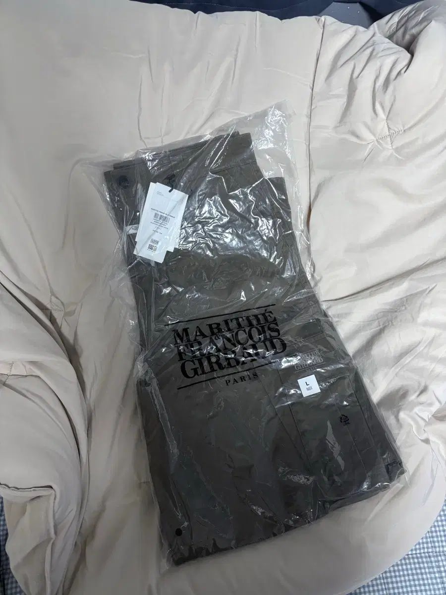 マリテフランソワジルボー ウォッシュ カーゴ ズボン L - カーキ