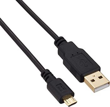 変換名人 MicroUSB ケーブル [ 5m ] 低損失アルミシールドケーブル、金メッキ端子採用 USB2A-MC/CA500