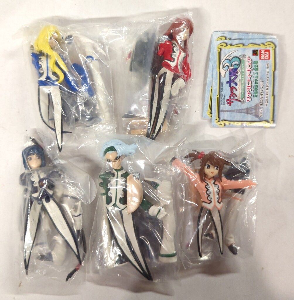 バンダイ サクラ大戦3 リアルフィギュア 全5種セット ブックレット付