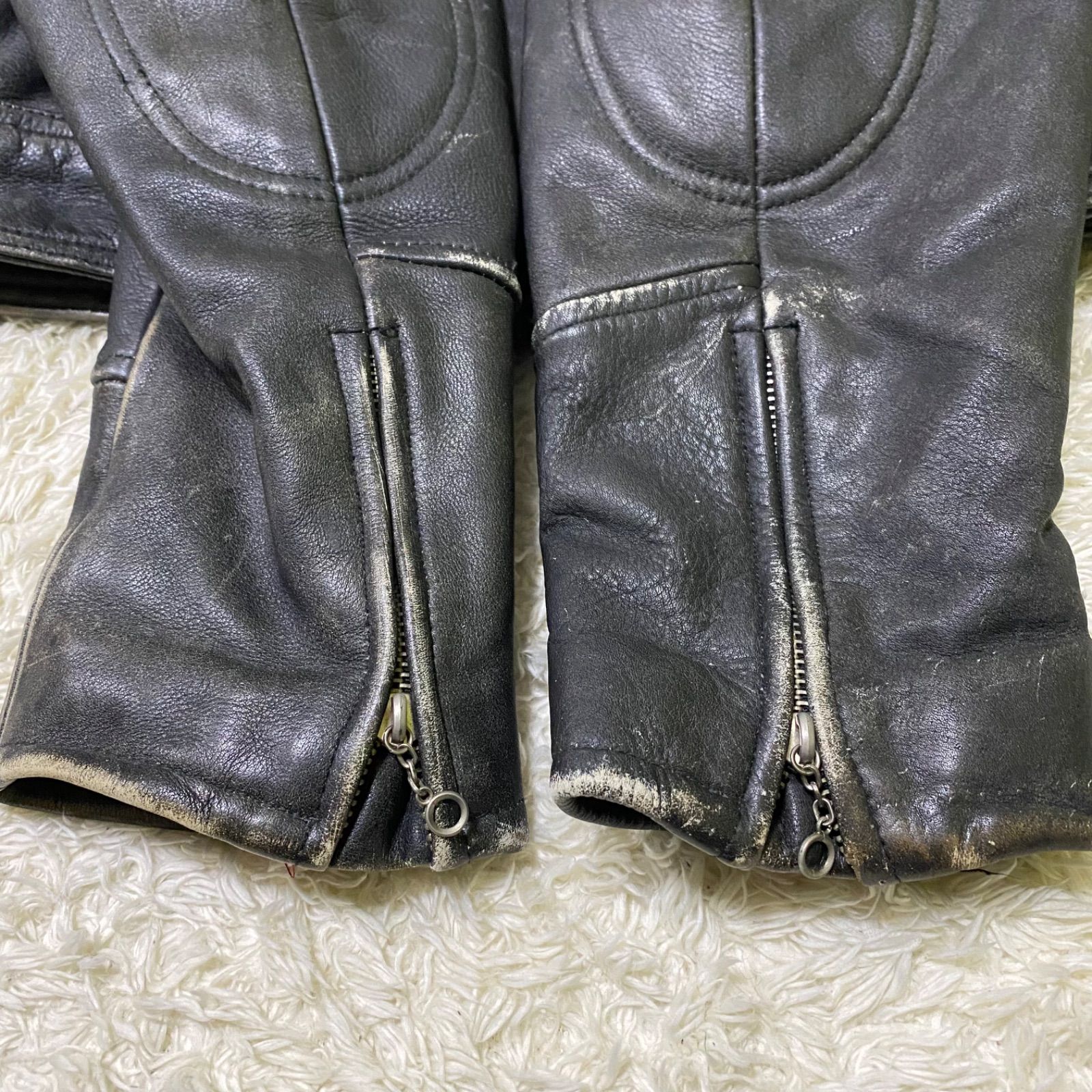 DOG FIGHT ドッグファイト D.F.SOLDIER レザージャケット ワッペン