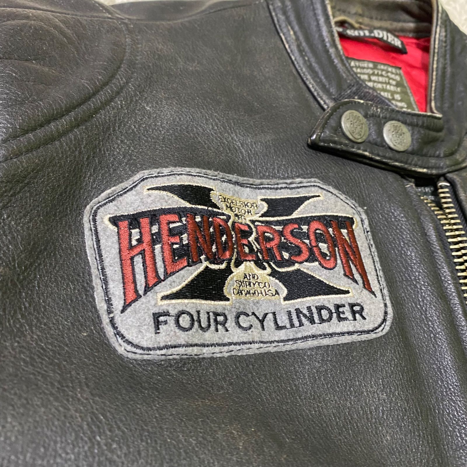 DOG FIGHT ドッグファイト D.F.SOLDIER レザージャケット ワッペン