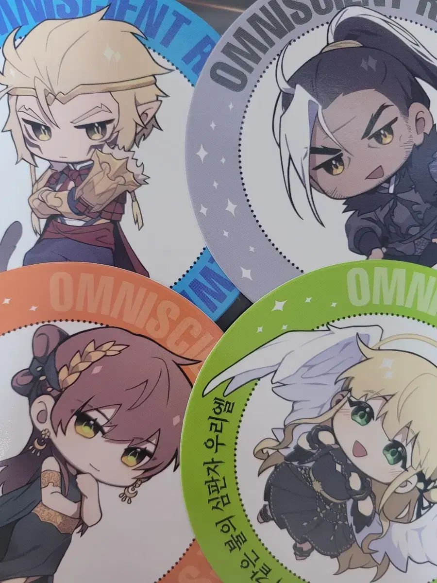 全知的な読者の視点から 月ウェブ페 特典 コースター