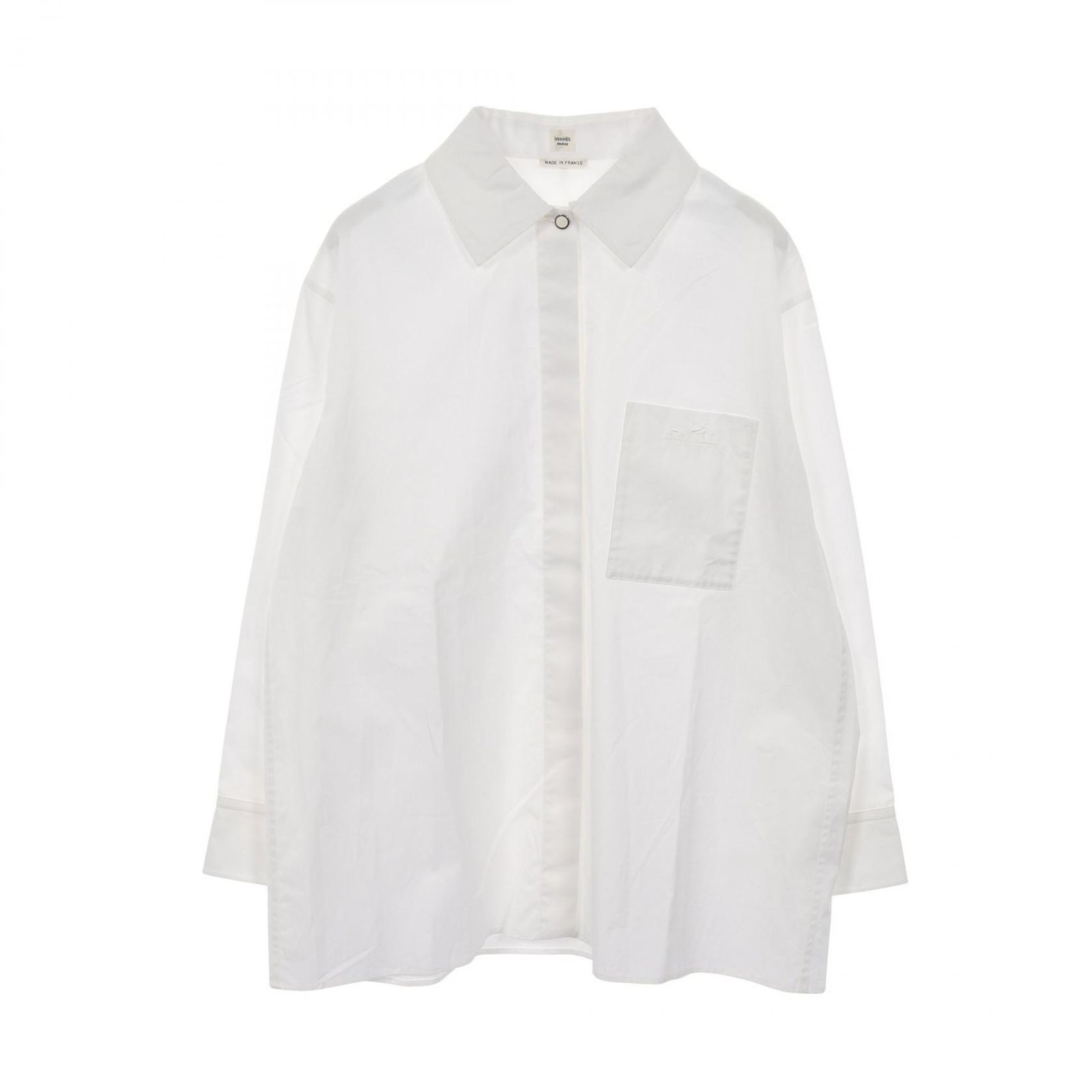 エルメス HERMES 長袖シャツ H4H0601DV9034 コットン シャツ