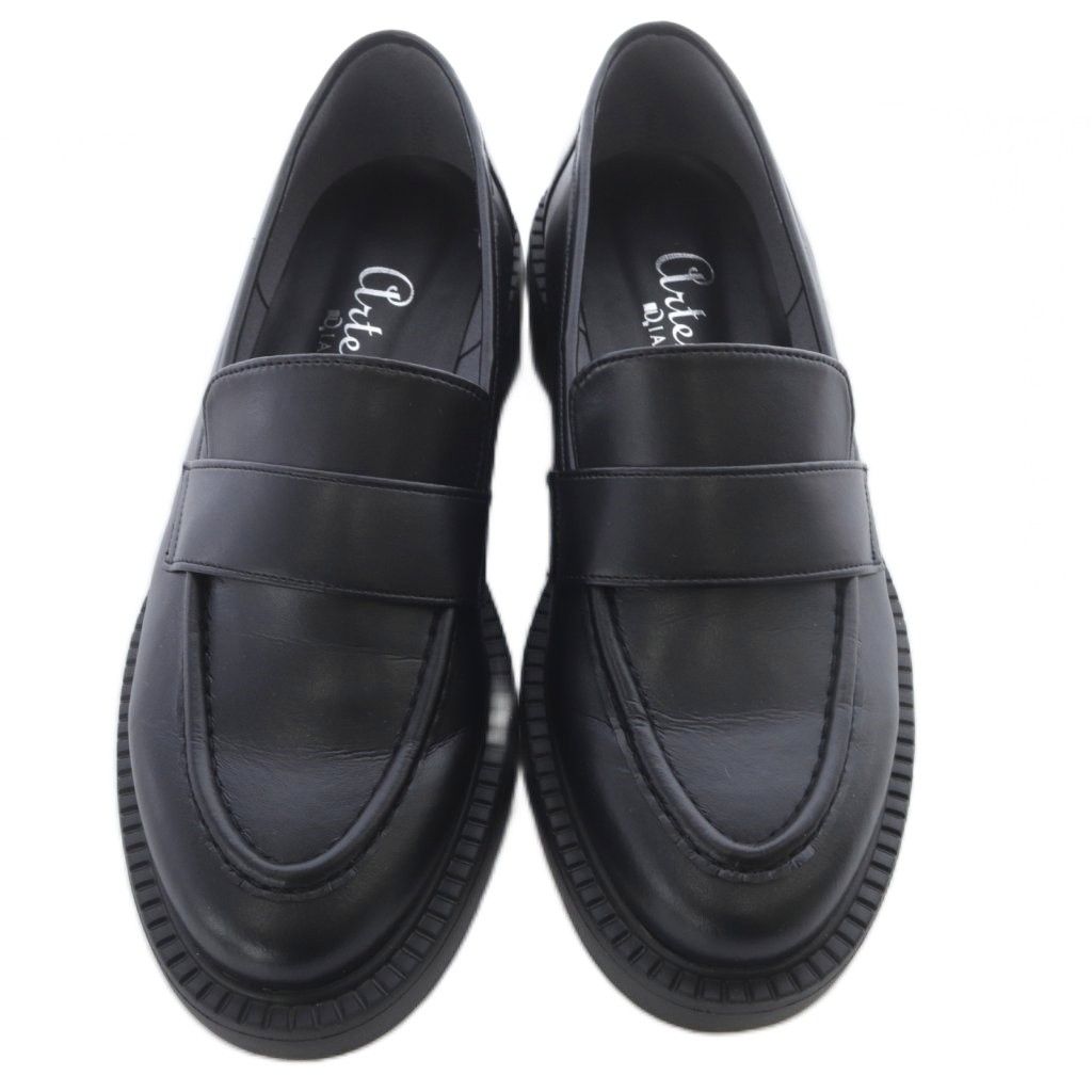 ダイアナ DIANA ローファー レザー 23cm 黒 - メルカリ