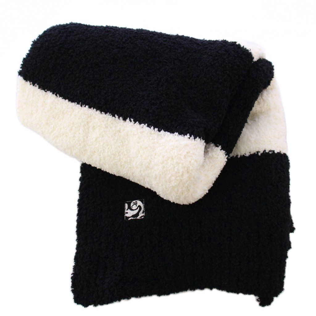 カシウエアアットホーム Kashwere at home BORDER HALF BLANKET