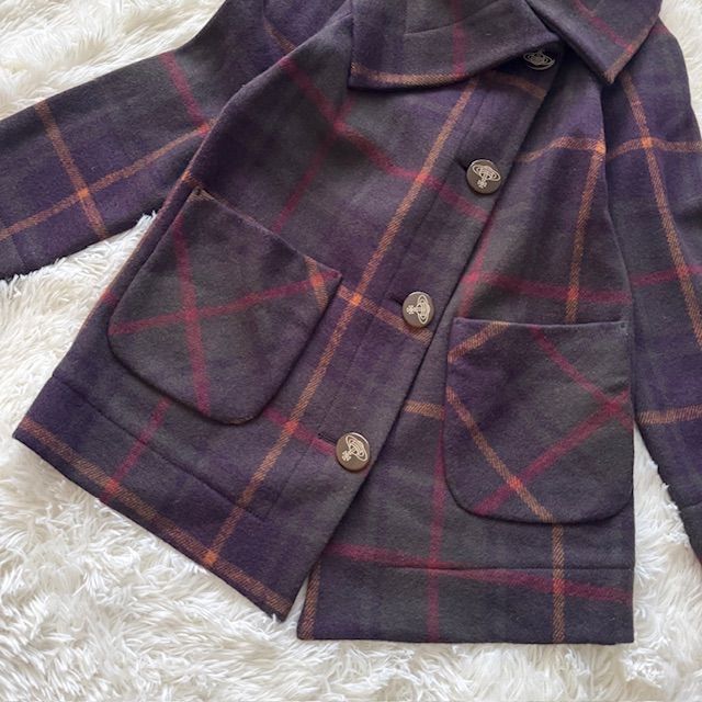 希少 Vivienne Westwood ヴィヴィアンウエストウッド ウール コート