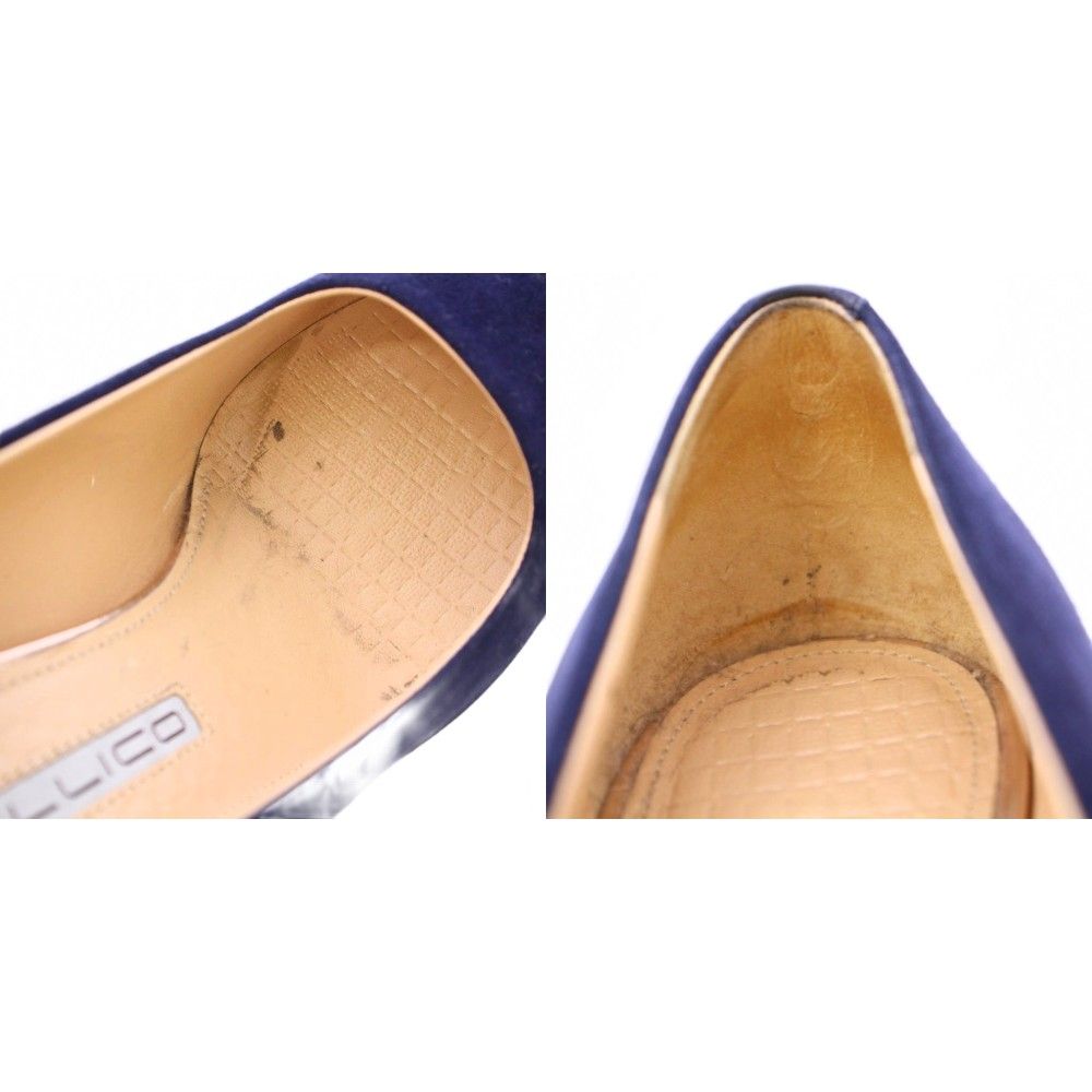 ペリーコ PELLICO パンプス ポインテッドトゥ ハイヒール スエード