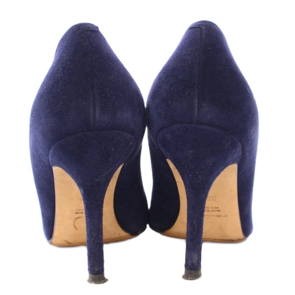 ペリーコ PELLICO パンプス ポインテッドトゥ ハイヒール スエード