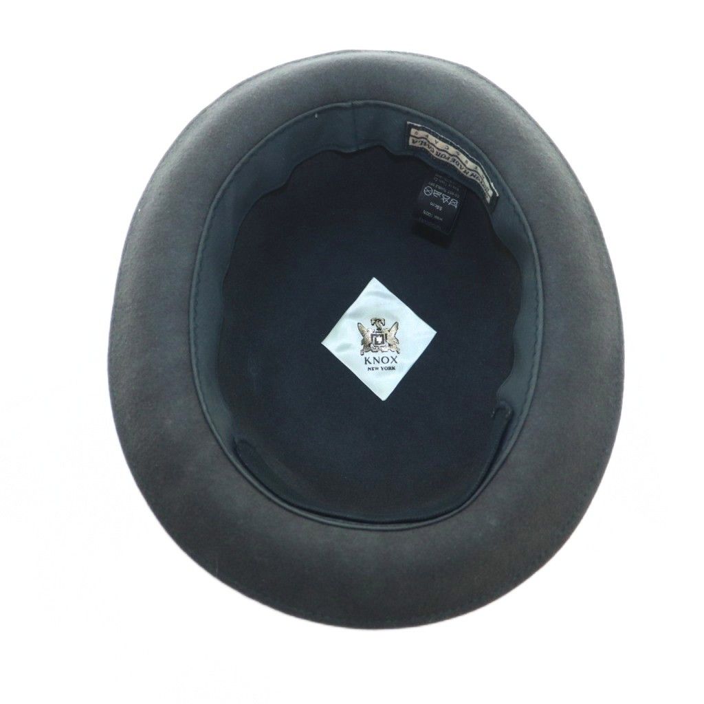 CA4LA購入 KNOX ボーラー ハット 黒　美品 KNOX/ノックス」ボーラー (KBWL) BLACK | HAT | REGATTO