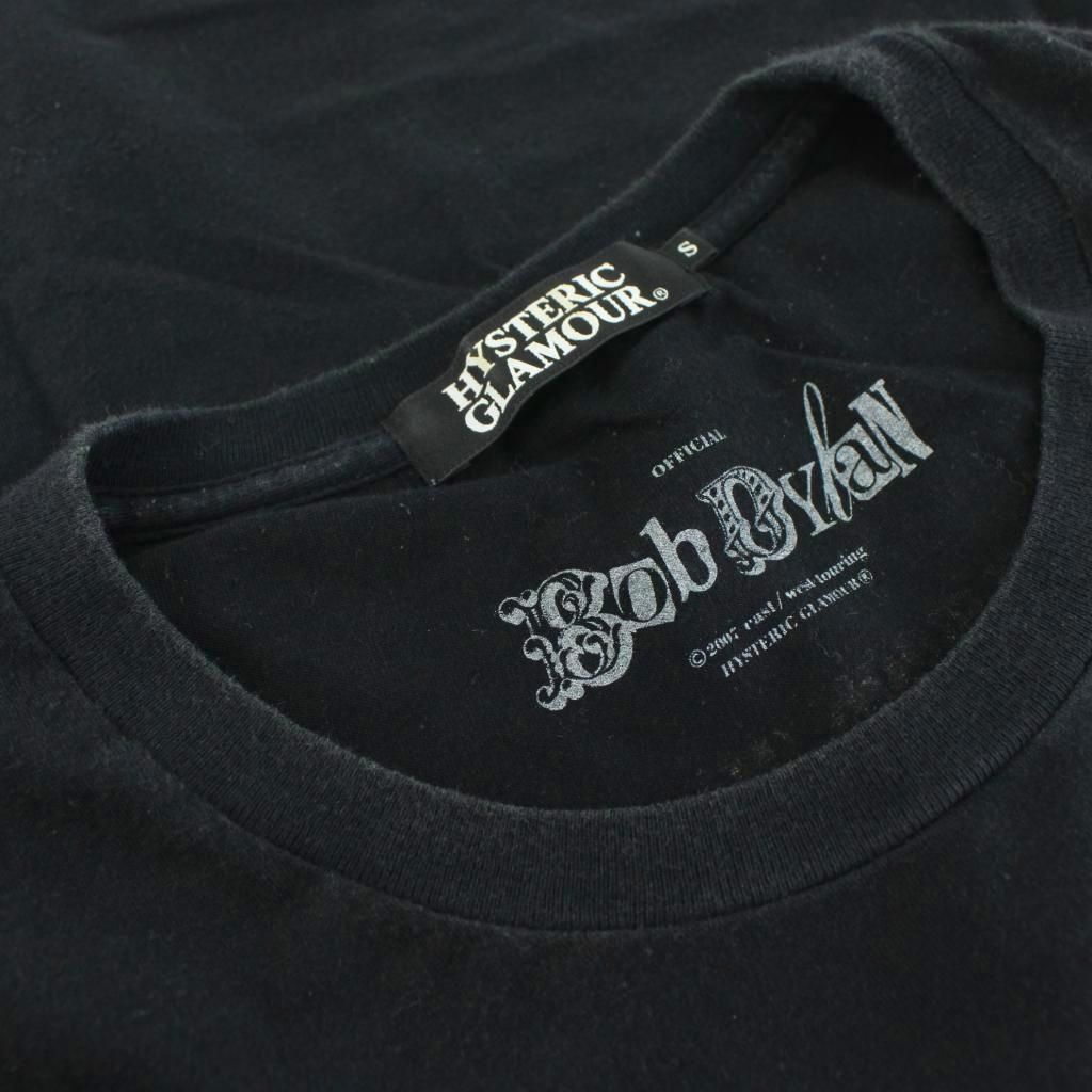 ヒステリックグラマー × ボブディラン Tシャツ 半袖 シャツ ユニセックス ボブ・ディラン ヒステリックグラマーTシャツ Sサイズ | Shop at