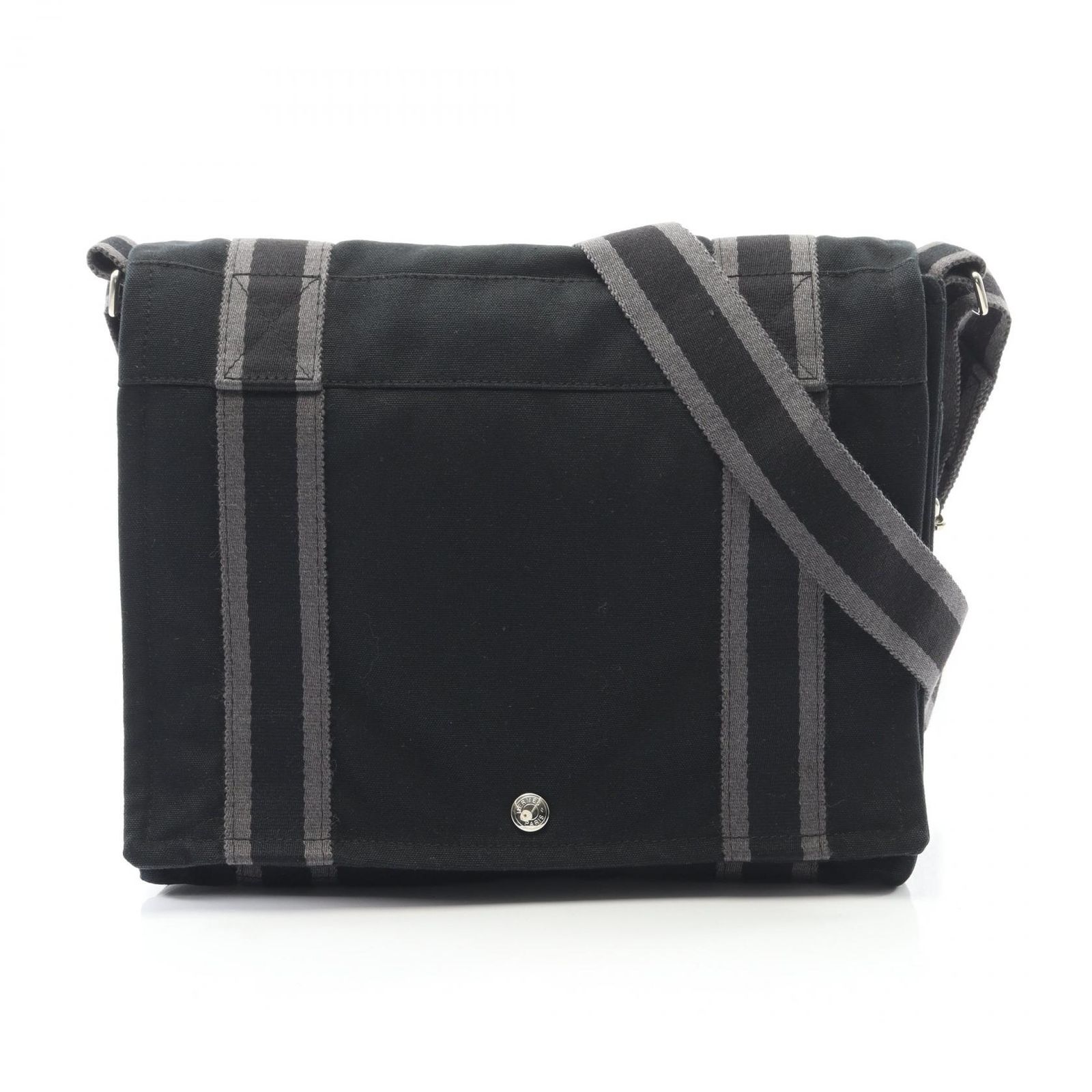 エルメス HERMES ショルダーバッグ フールトゥ バサスPM ブラック 
