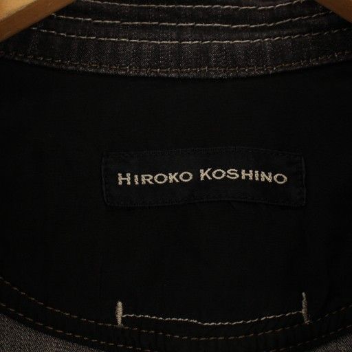 ヒロココシノ HIROKO KOSHINO デザインデニムジャケット Gジャン